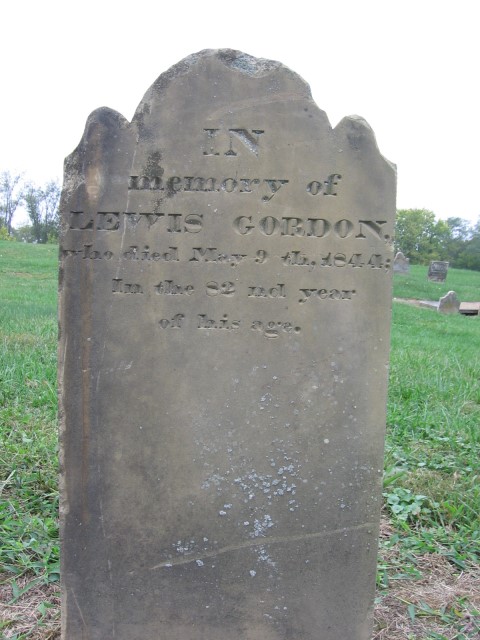 Grave of Keziah Gordon